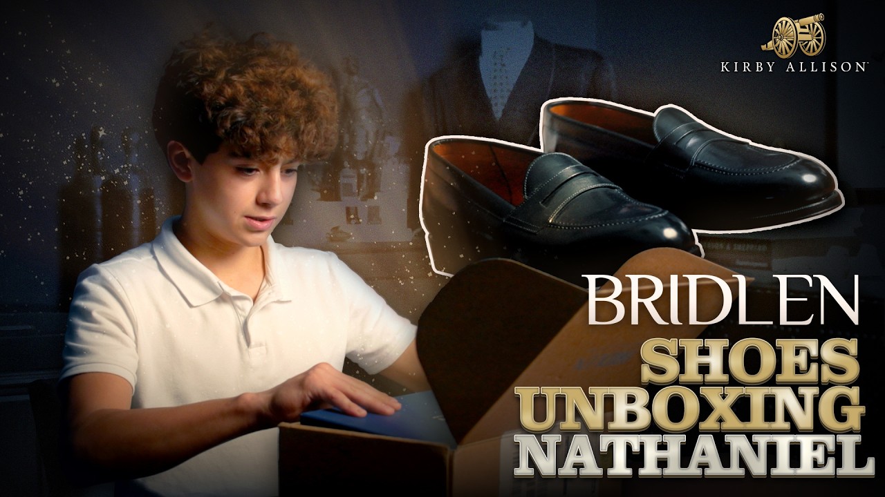 My Son Reviews His First REAL Shoes &mdash; Bridlen Penny Loafers from the Super Trunk Show NYC 👞