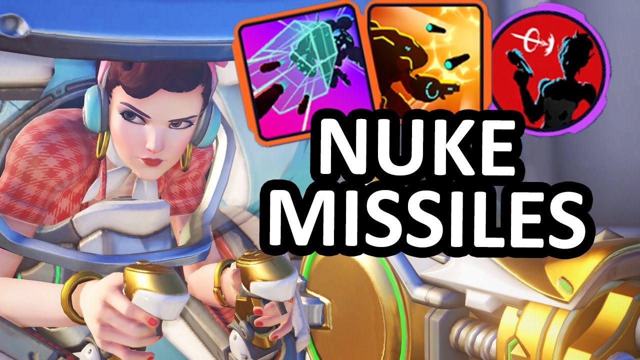 Dva's UNLIMITED Missiles Build in Overwatch Stadium
