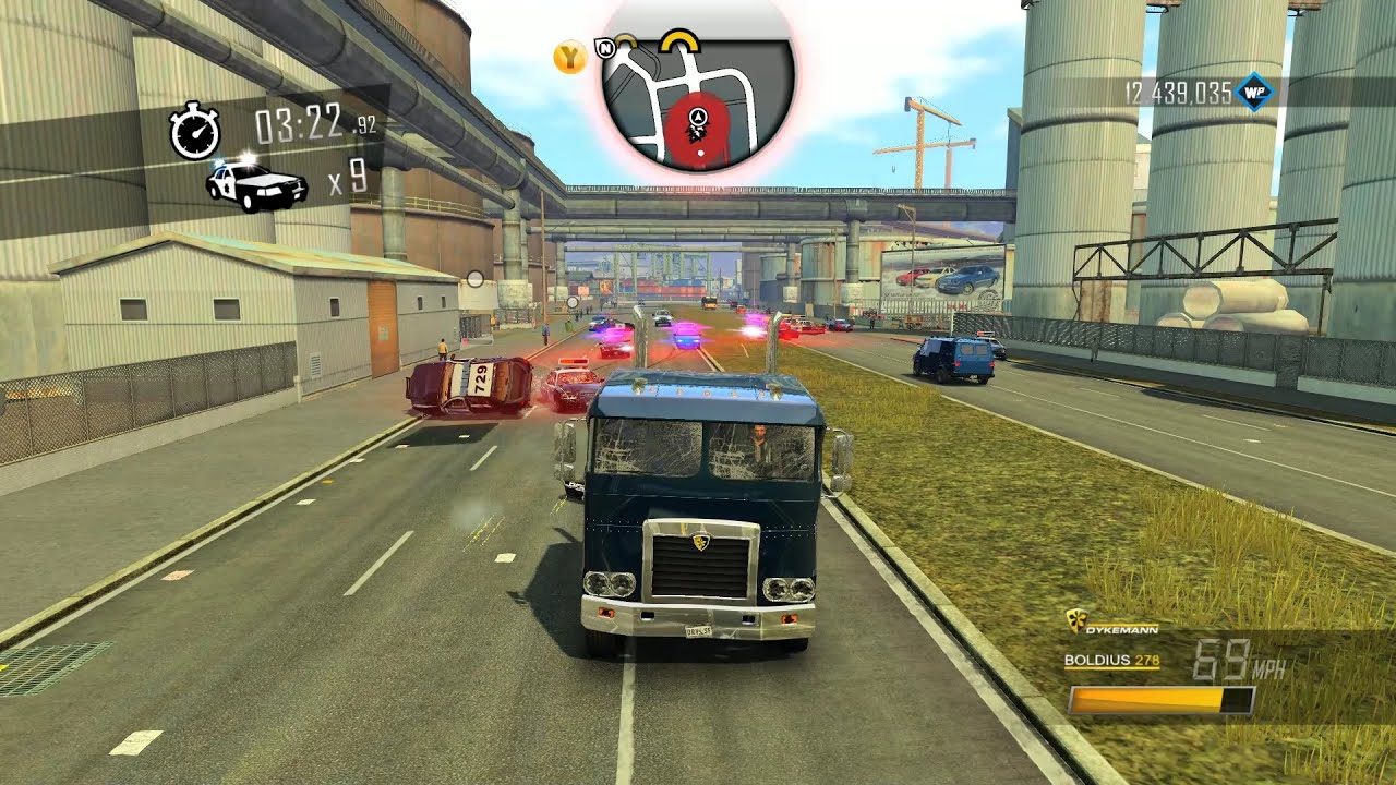 Driver: San Francisco Truck Rampage (Gameplay)