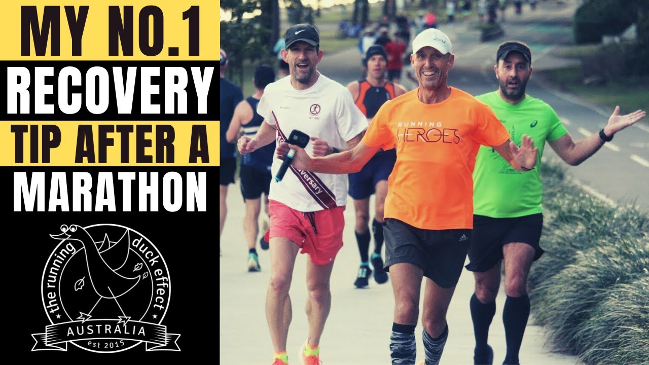 MY NO.1 RECOVERY TIP AFTER RUNNING A MARATHON
