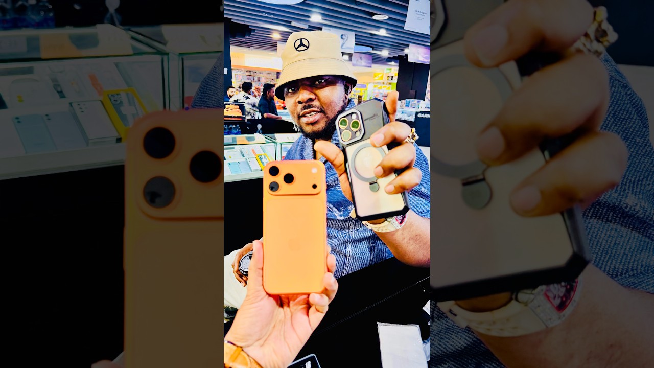 Iphone 17 Pro Max 256GB Cosmic Orange Unboxing Malaysia Set