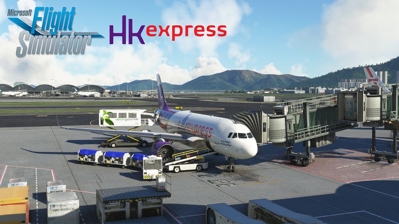 MSFS 2020 2K | Full Flight | Tokyo Narita (RJAA) - Hong Kong (VHHH) | A32N | HKE849