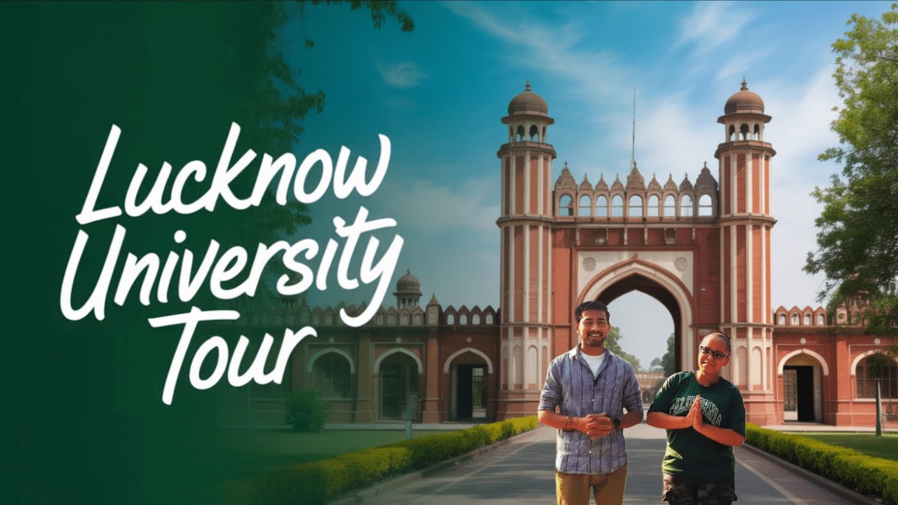 A Day at Lucknow University ! Real Student Life + Campus Tour 🚶&zwj;♂️🏛️ | My First Vlog 🎥✨
