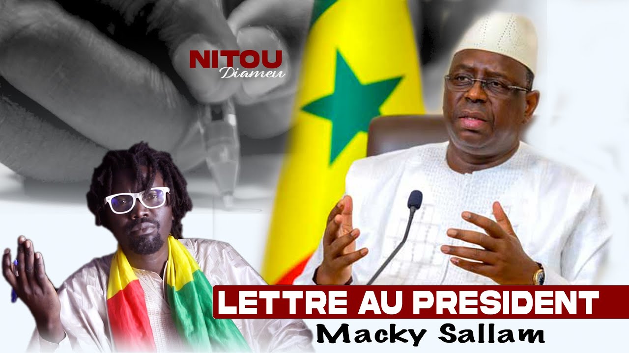 NITOU DIAMEU - LETTRE AU PRESIDENT MACKY SALLAM
