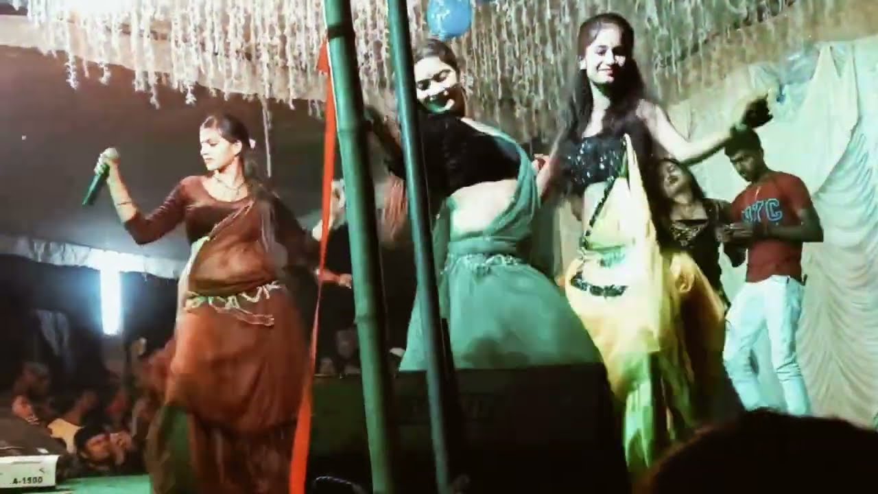 Group musical dance nacha program #bhojpurinach Bahadur music