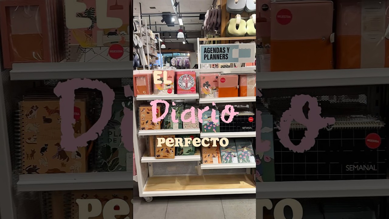 Vlog comprando el diario perfecto #journal #journaling #diario #vlog
