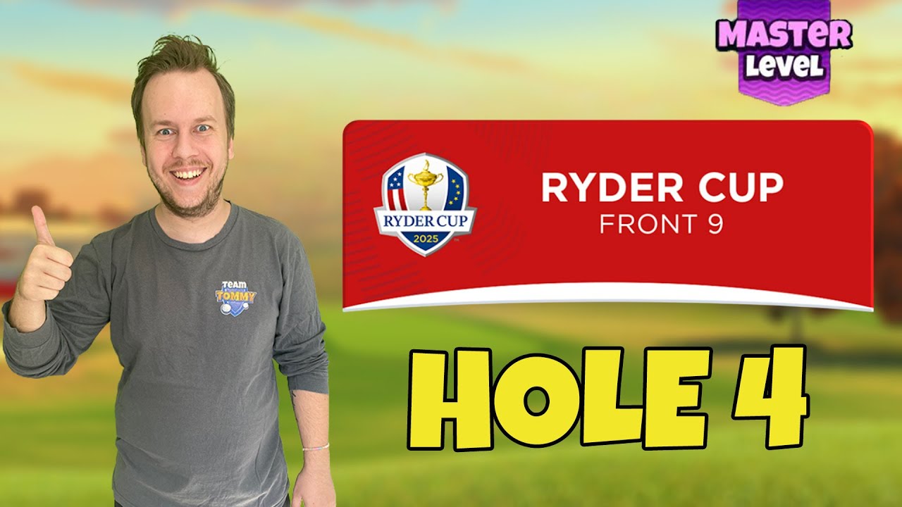 QR-лунка 4, ALBA - RYDER CUP FRONT 9, *Руководство по столкновению гольфистов*