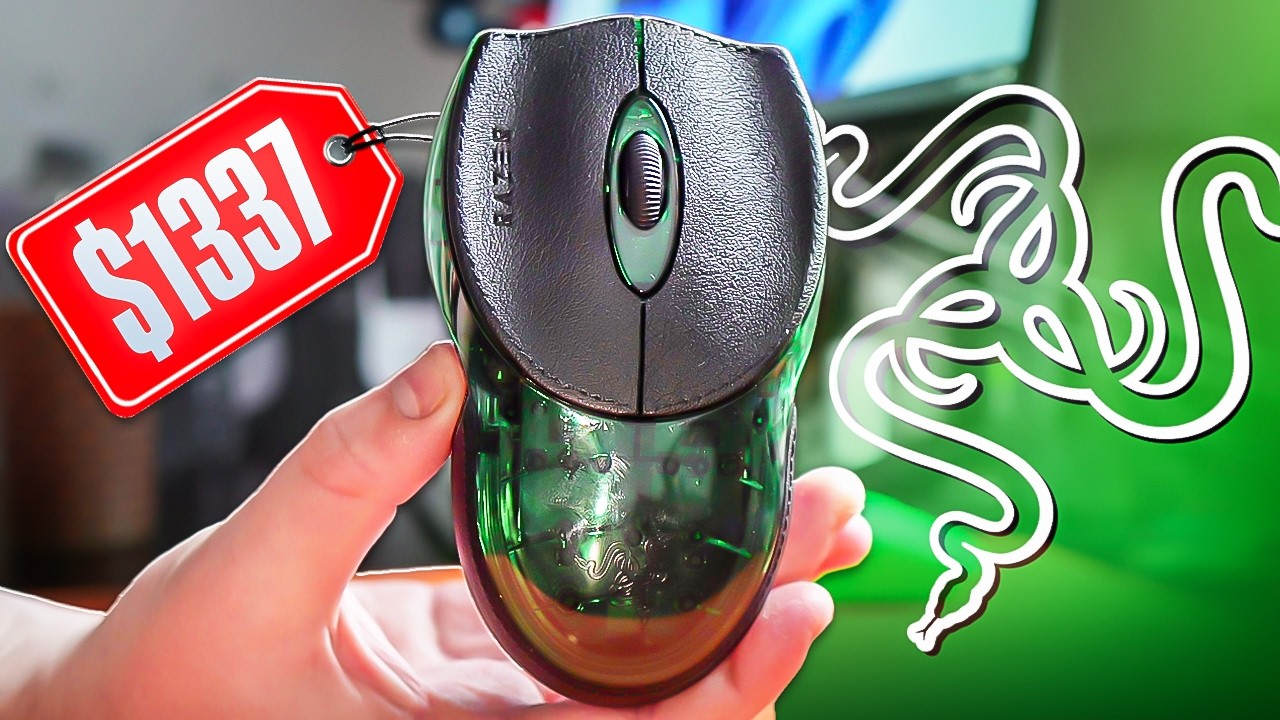 $1300 FOR A MOUSE? Razer Boomslang 20th Anniversary Edition (shocking)