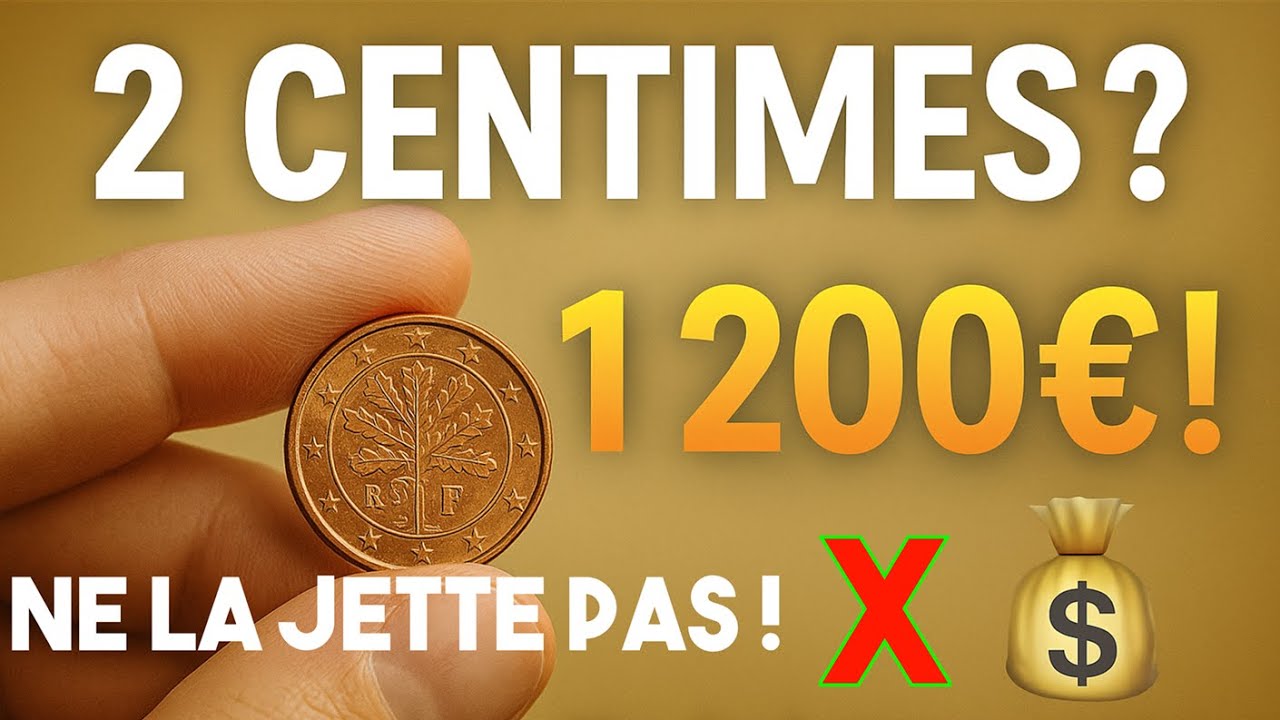 😱 Tu as sûrement JETÉ ces 2 CENTIMES… et ils valaient 1 200€ 💰 !