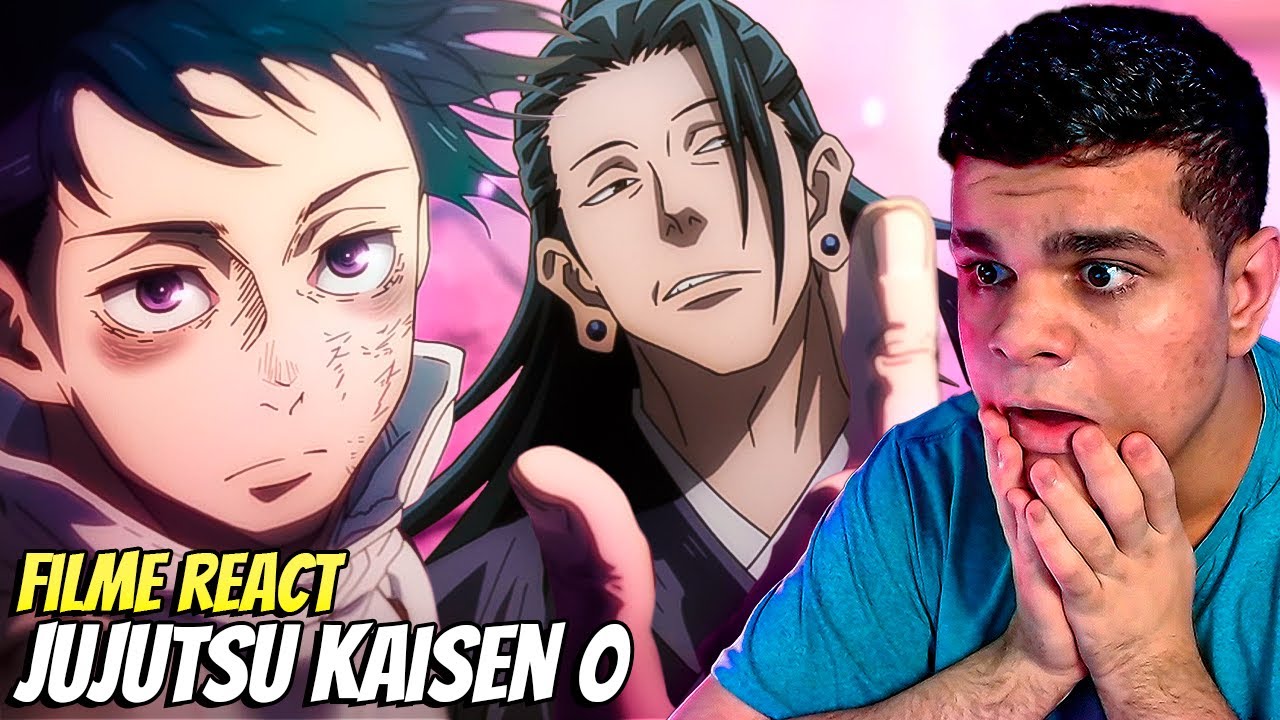 CHOREI MUITO! YUTA VS GETO! ASSISTINDO JUJUTSU KAISEN 0 PELA PRIMEIRA VEZ | FILME REACT