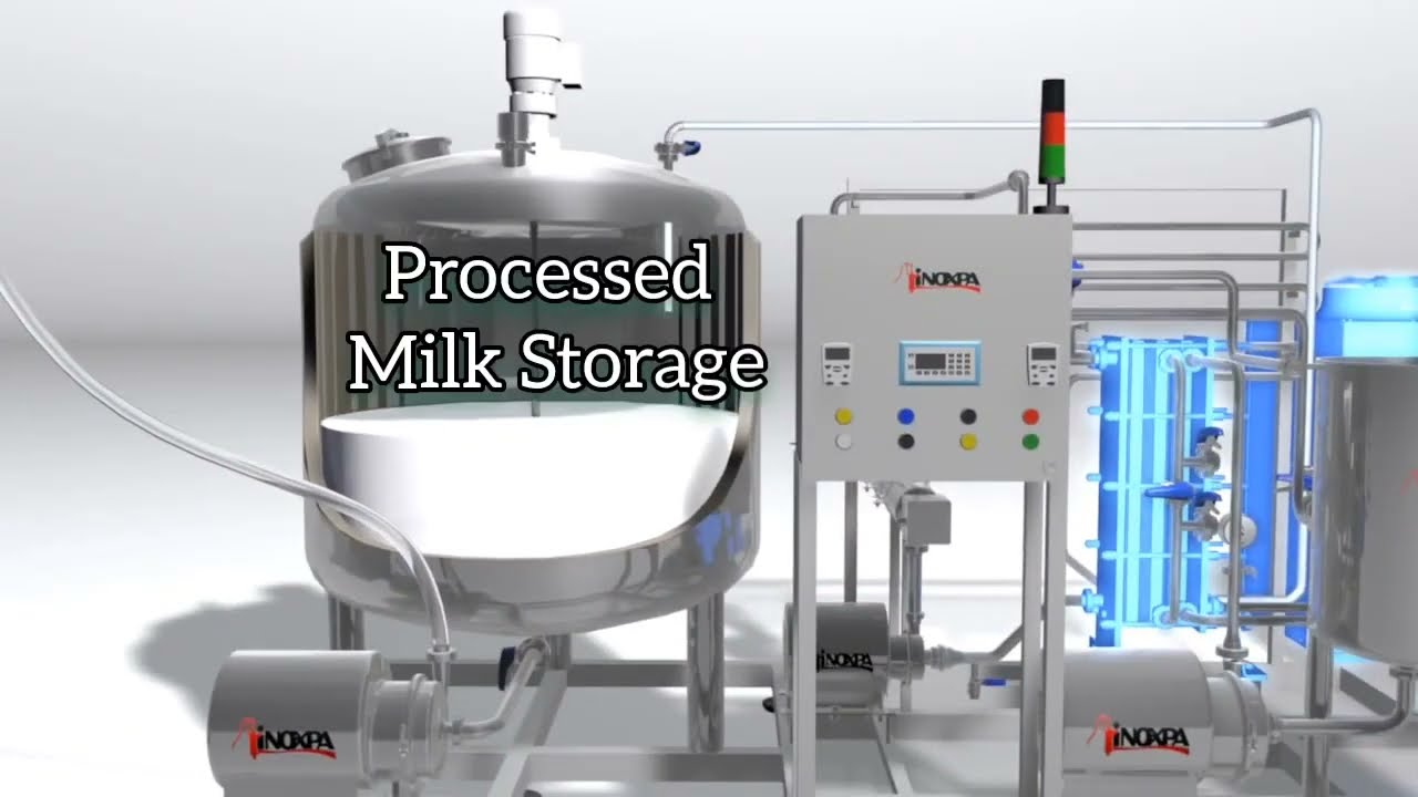 Milk Pasteurization Unit 3D Animation | Milk Pasteurization Unit | Vlog No 14 | Naveed Rao