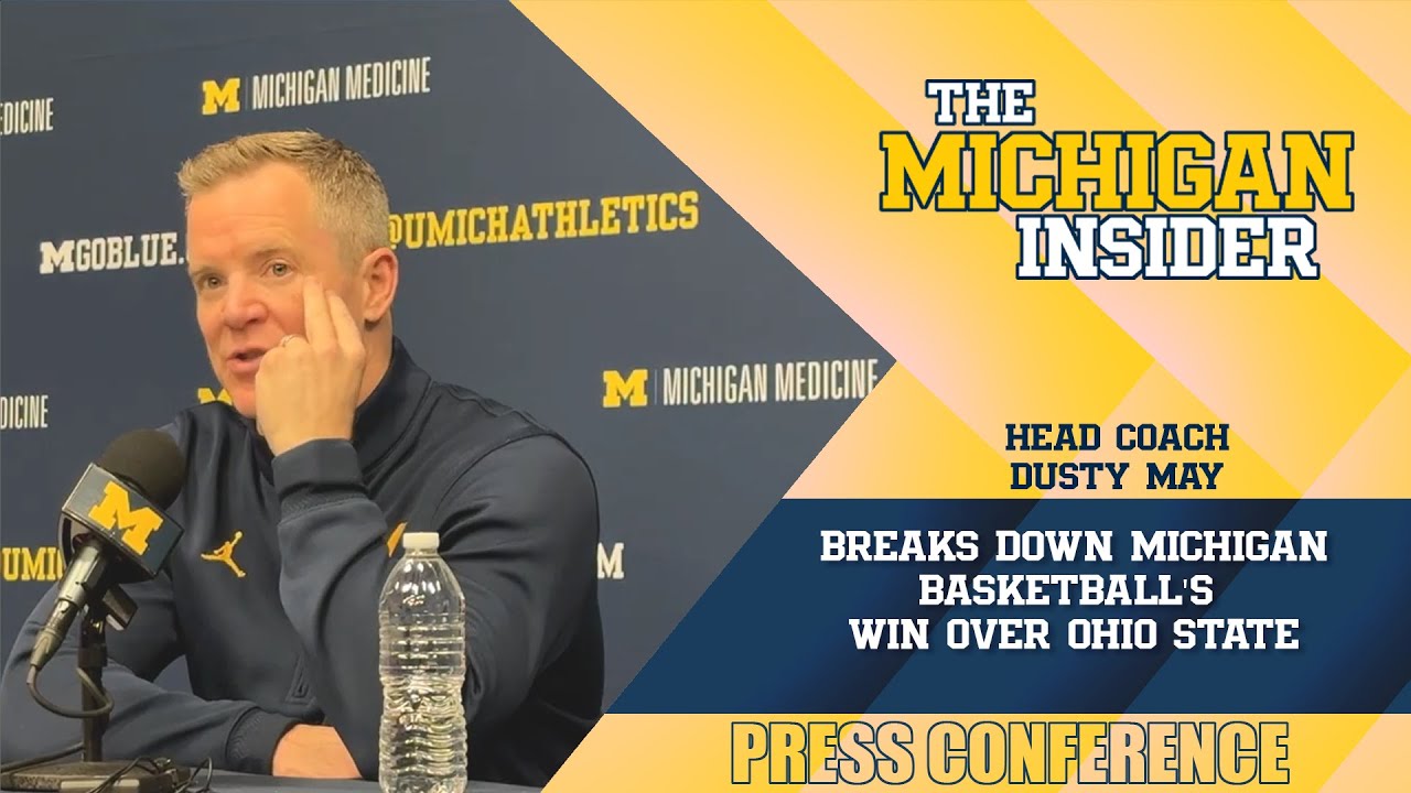 Dusty May breaks down Michigan basketball's win over Ohio State