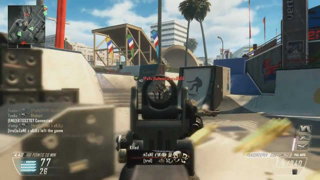 BO2: Nuclear w/ the Peacekeeper! Best Peacekeeper Class Loadouts