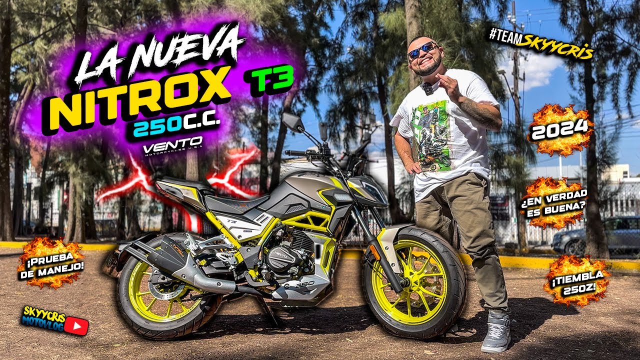 NITROX 250 T3 🔥 2024 | &iquest;LA MOTO NAKED M&Aacute;S ECON&Oacute;MICA? | SKYYCRIS