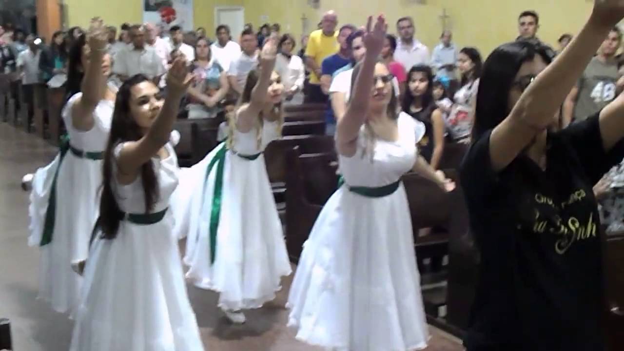 Dança abertura mês da Bíblia - Grupo Pra Ti Senhor 2015