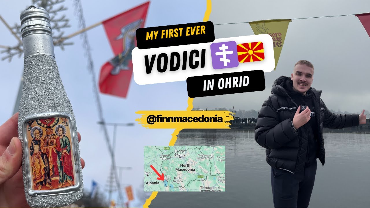 One WEEKEND in OHRID - my first ever VODICI as a GERMAN in MACEDONIA 🇲🇰☦️
