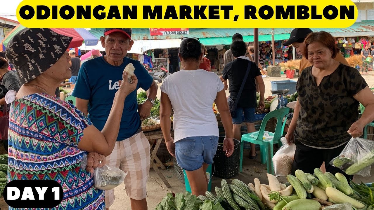 NILUSOB NAMIN ANG ODIONGAN PUBLIC MARKET ROMBLON! GRABE ANG SAYA AT EXCITED ANG LAHAT.