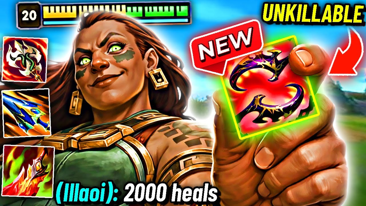 New S16 ILLAOI BUILD is just REDICULOUS (INSANE HEALING)