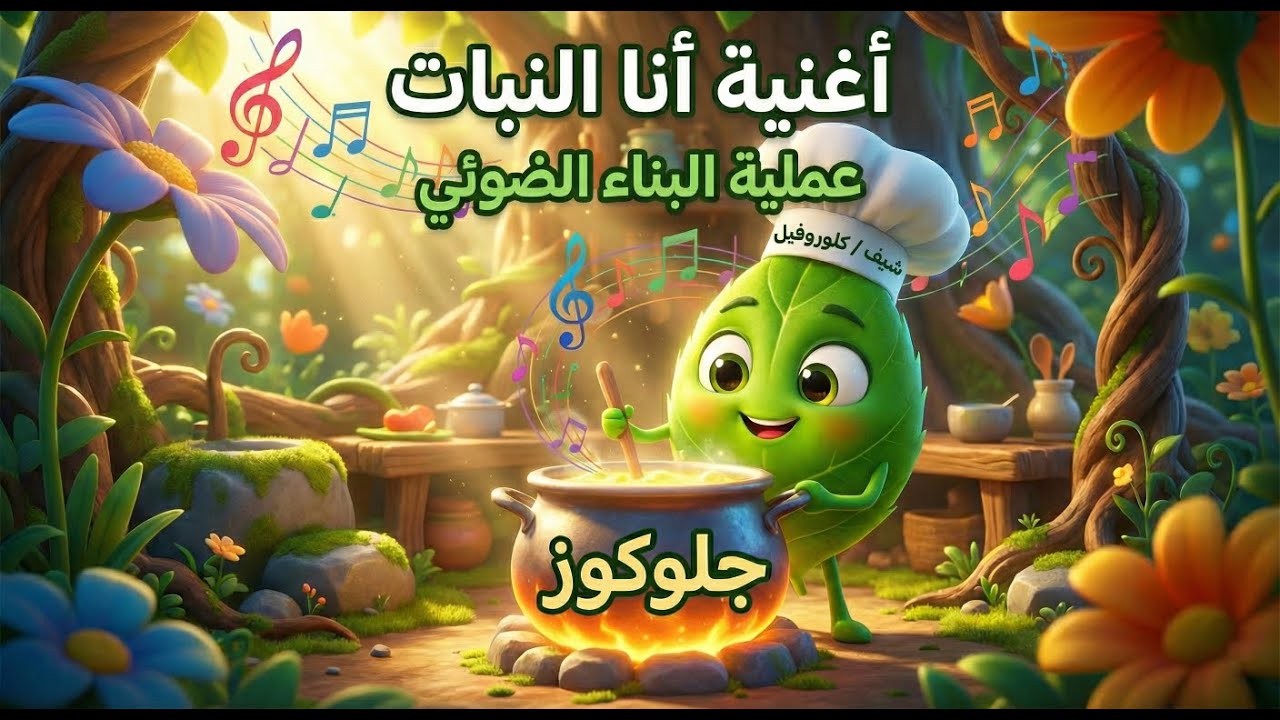 أغنية أنا النبات | شرح عملية البناء الضوئي  🌿☀️ (علوم ممتعة)