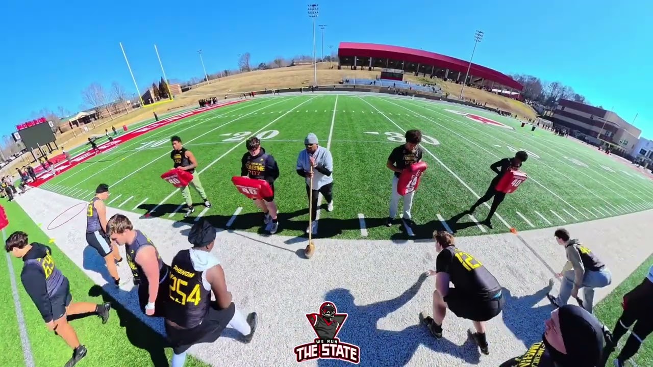 US Army Bowl - Signing Day Sports - ATL 2026 - Defensive Linemen drills