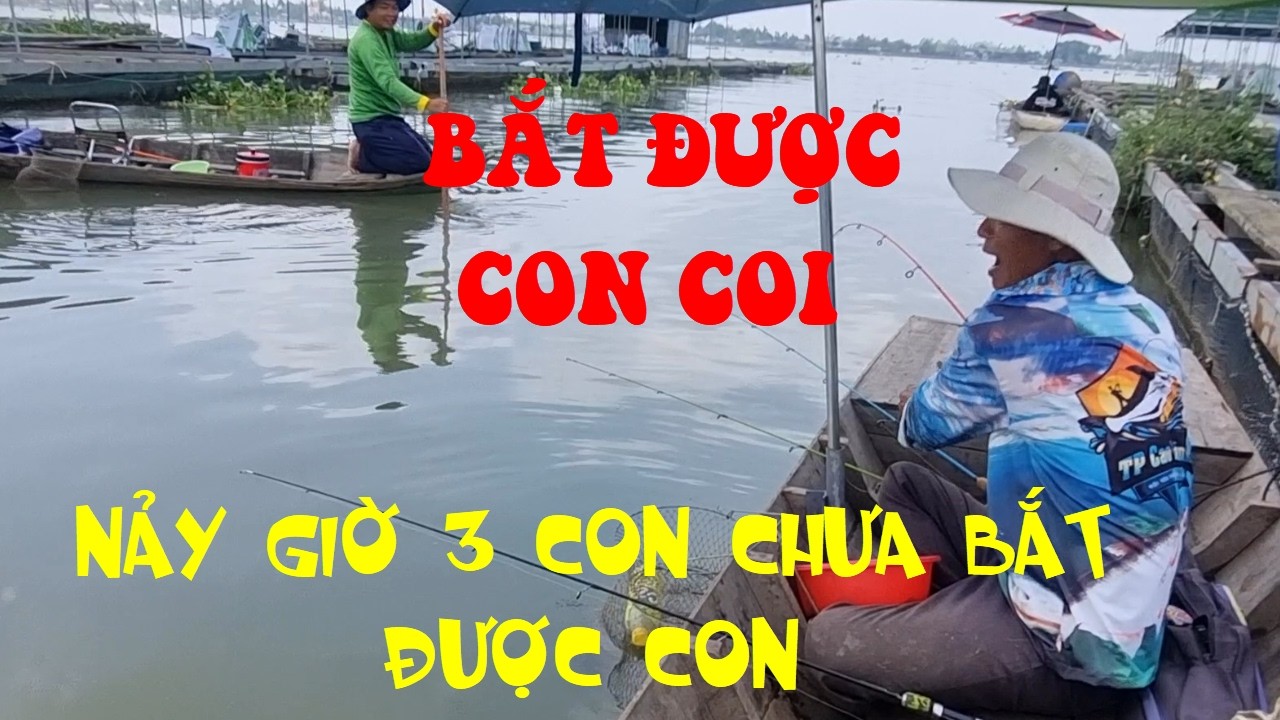 🐟Câu Cá Dảnh Ngoài Bè Nước Ròng Toàn Cá Mini Ăn Lia Lịa Dính 3 Con Chưa Bắt Được 1 Con Và Cái Kết🐟