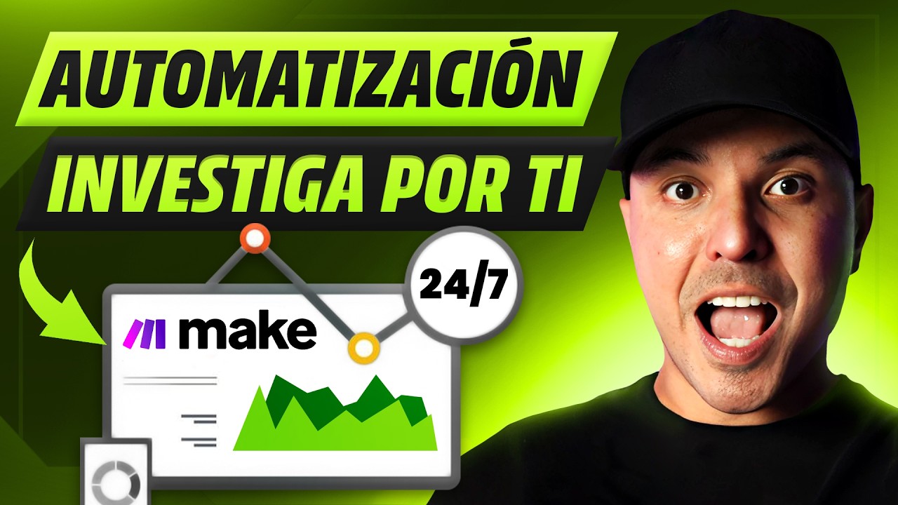 Cómo Automatizar Tu Investigación 24/7 con MAKE (Fácil y Paso a Paso)