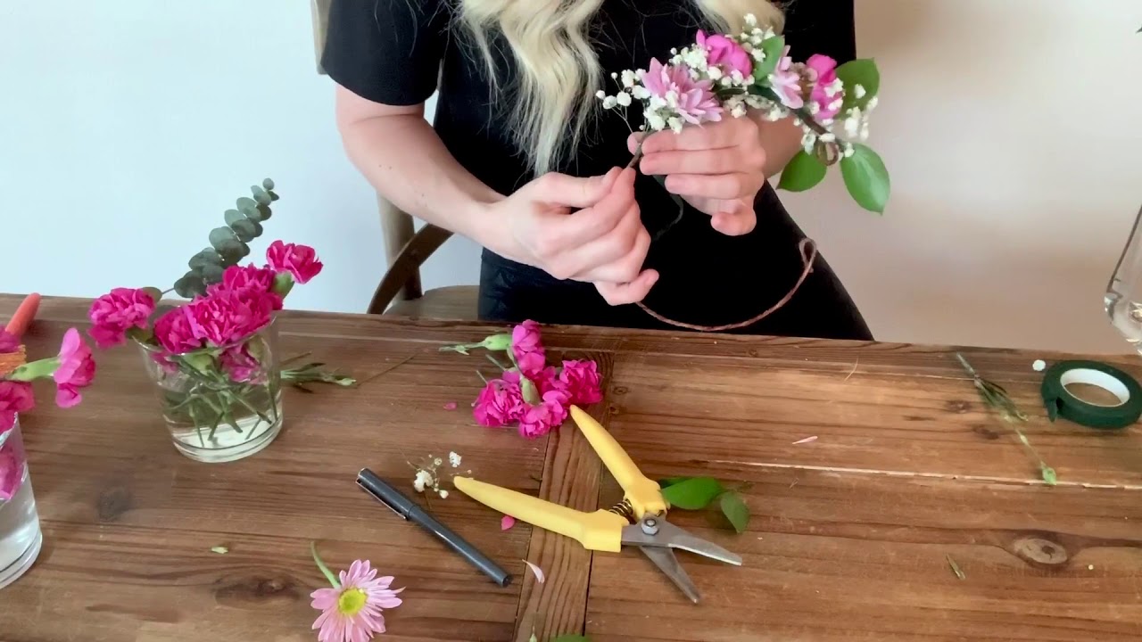 Dog Flower Crown Tutorial