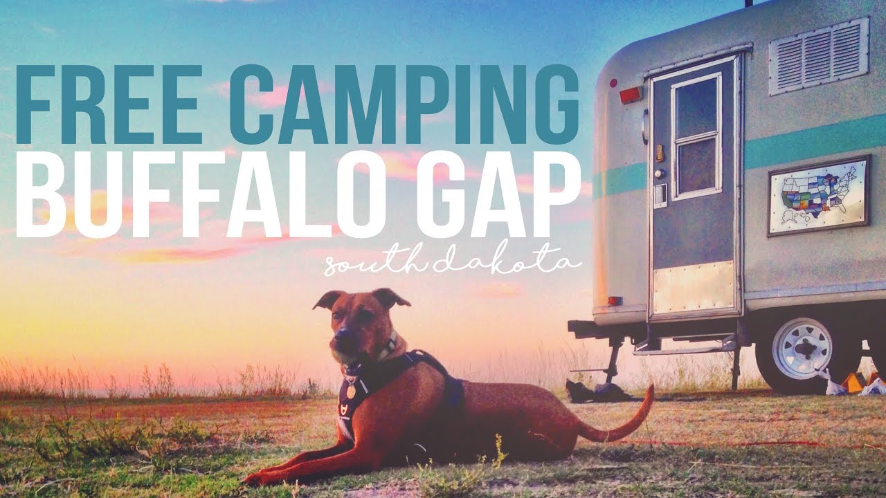 Free Camping at Buffalo Gap National Grassland - a Drivin' & Vibin' Travel Vlog - Badlands