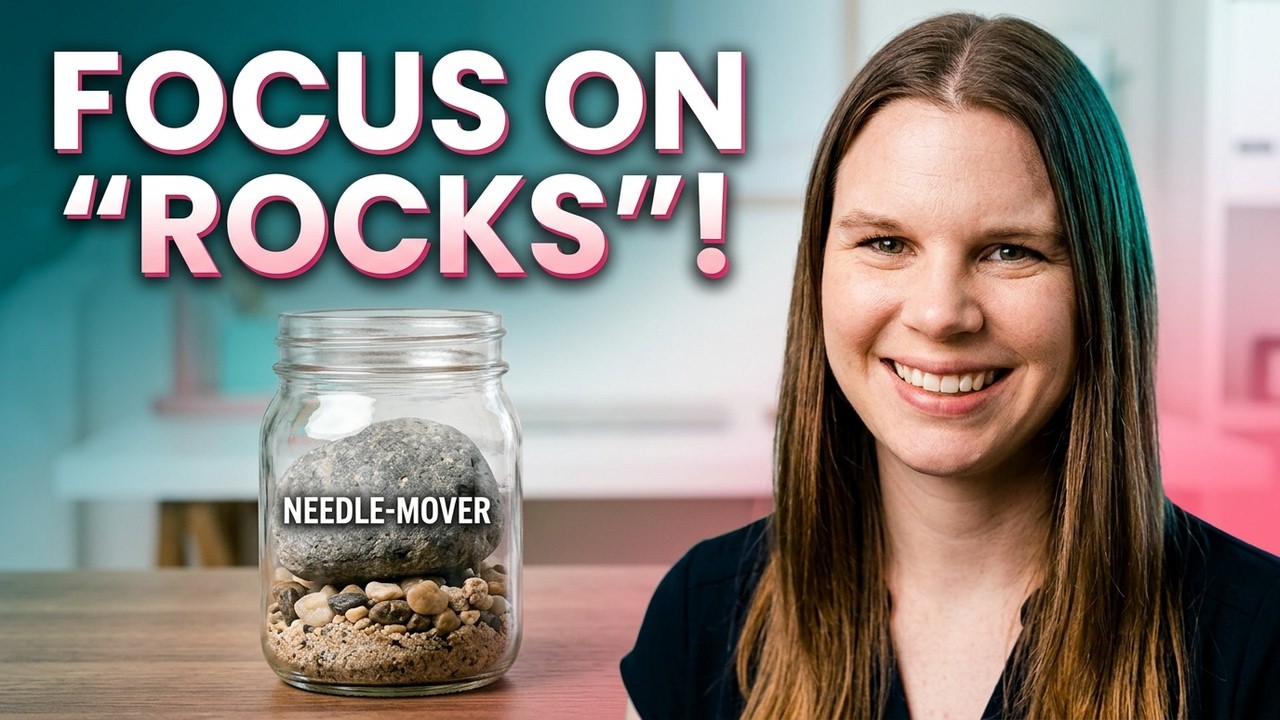 103. The Rock, Pebble, and Sand Jar: Prioritizing What Truly Moves the Needle