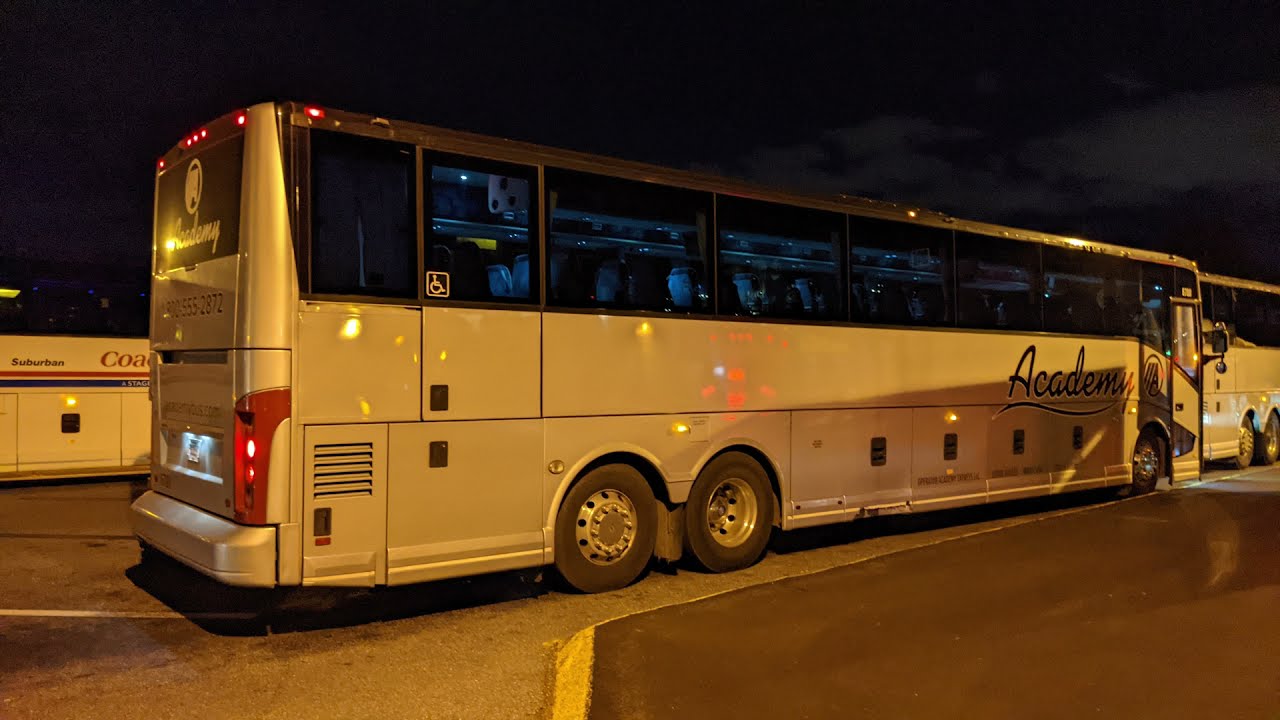 Academy Bus Lines 2015 Van Hool CX45 #6708 on Route RDX (Red Line Shuttle)