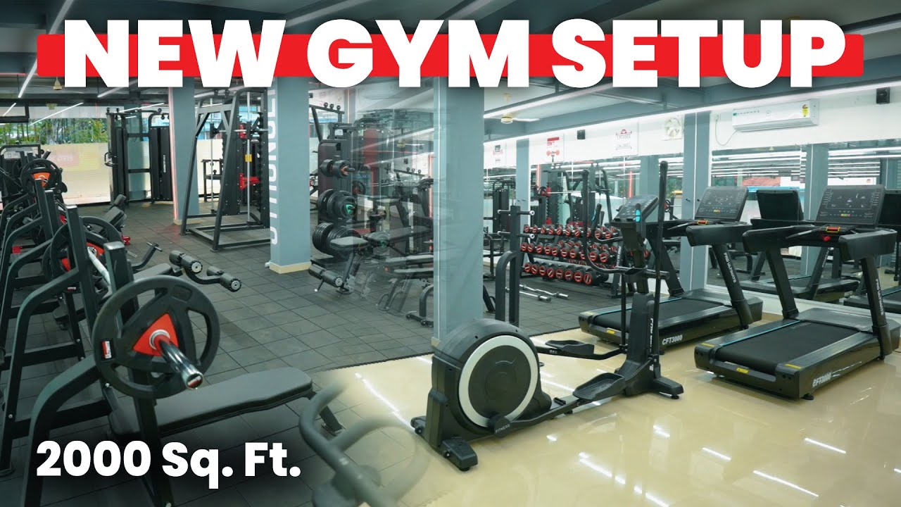 NEW जिम सेटअप 🤩 | 2000 Sq. Ft. | JDN Fitness Gym | Kerala