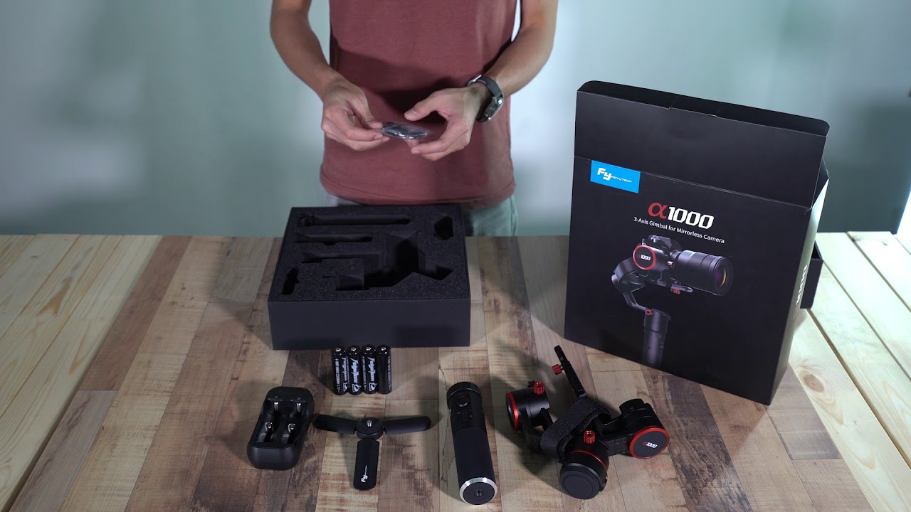 Feiyutech A1000 Unboxing and test footage