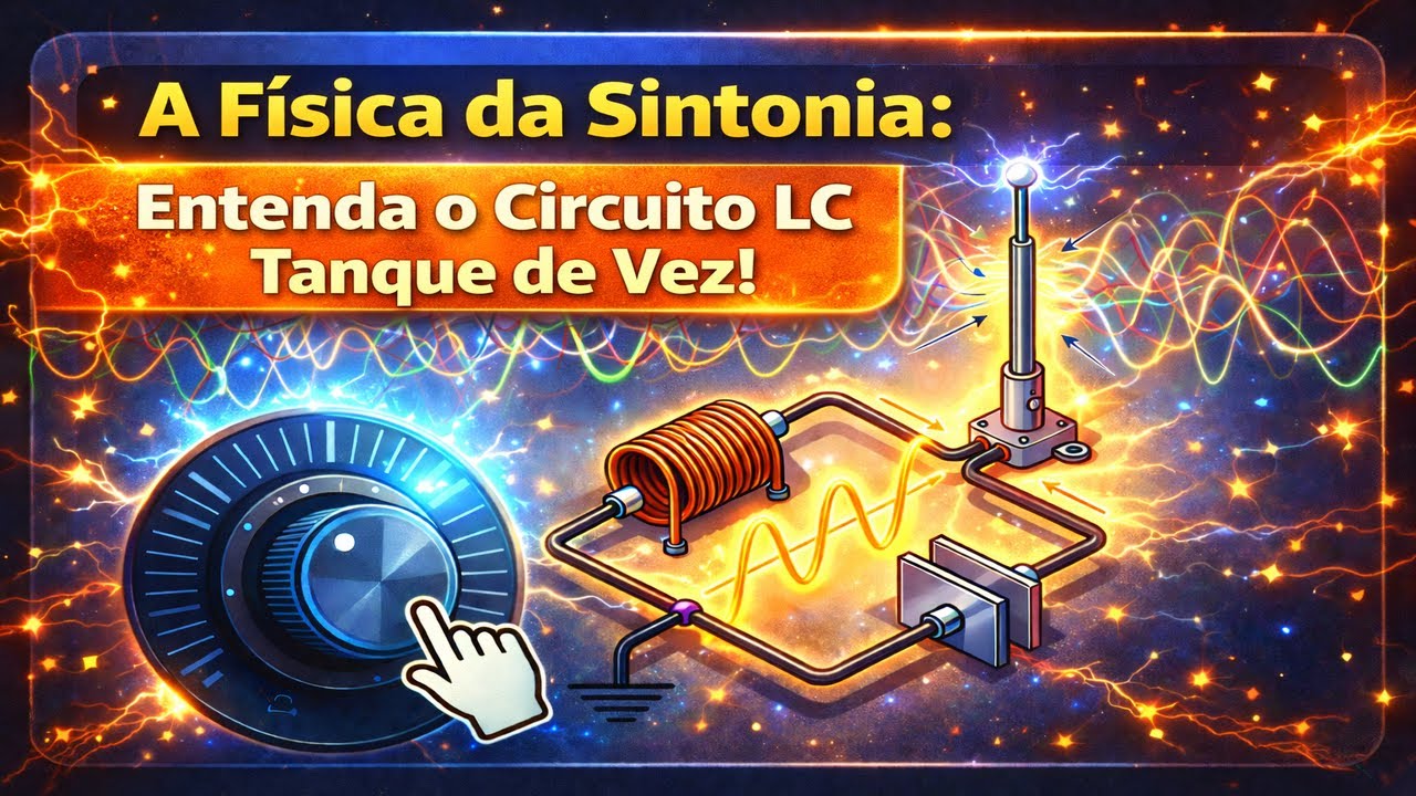 A Física da Sintonia: Entenda o Circuito LC Tanque de Vez!