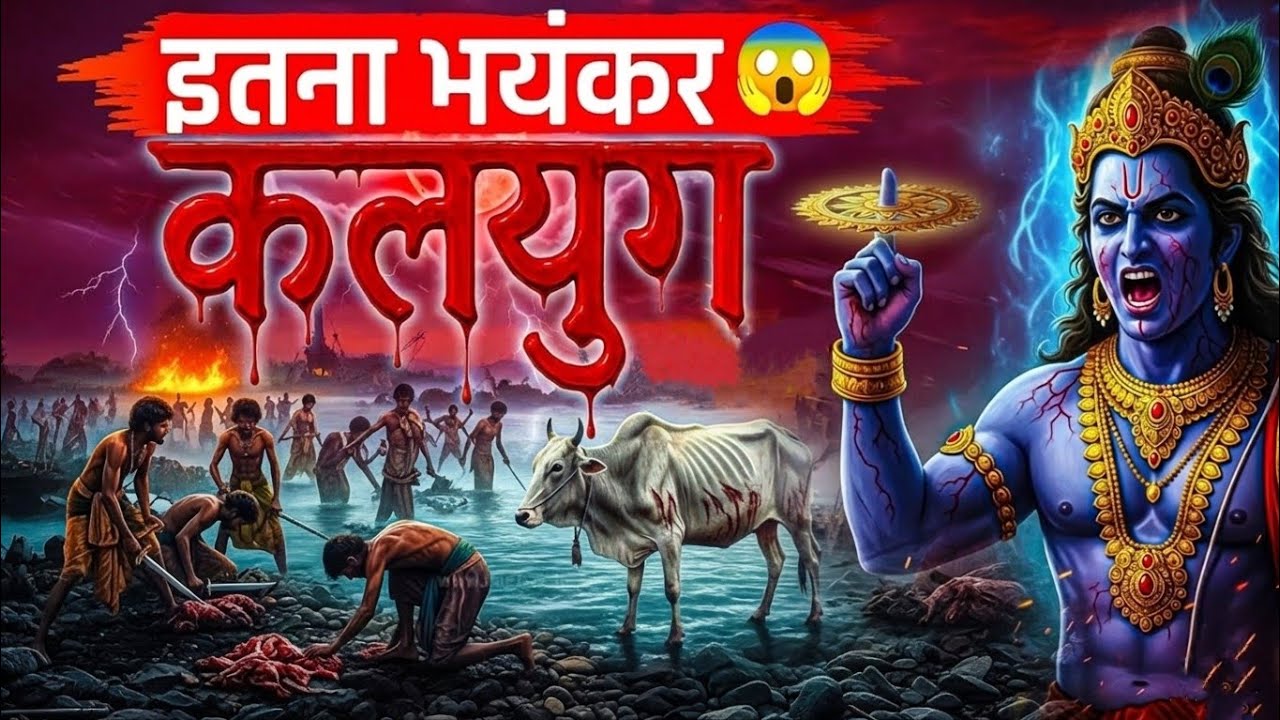 कलयुग का अंत कितना भयावह होगा? श्री कृष्ण का चेतावनी संदेश | कल्कि अवतार की सच्चाई | Krishn Marg