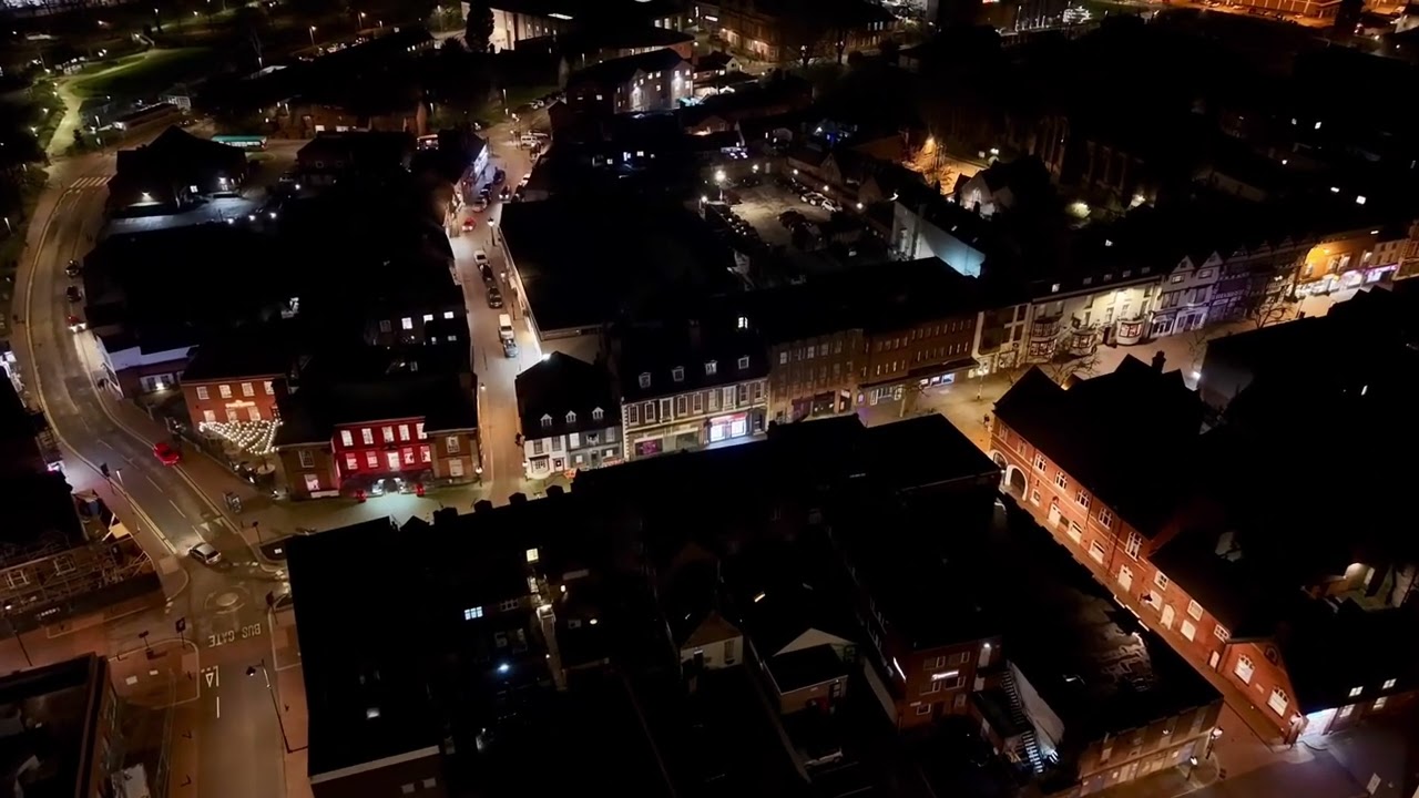 Stafford by night