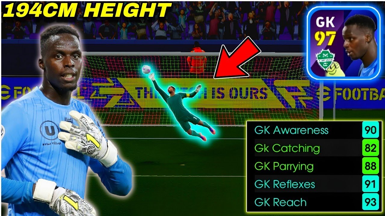 EDOUARD MENDY is WORTH SIGNING!! 💀🔥 | Insane Saves | Edouard Mendy Face Towel | efootball mobile