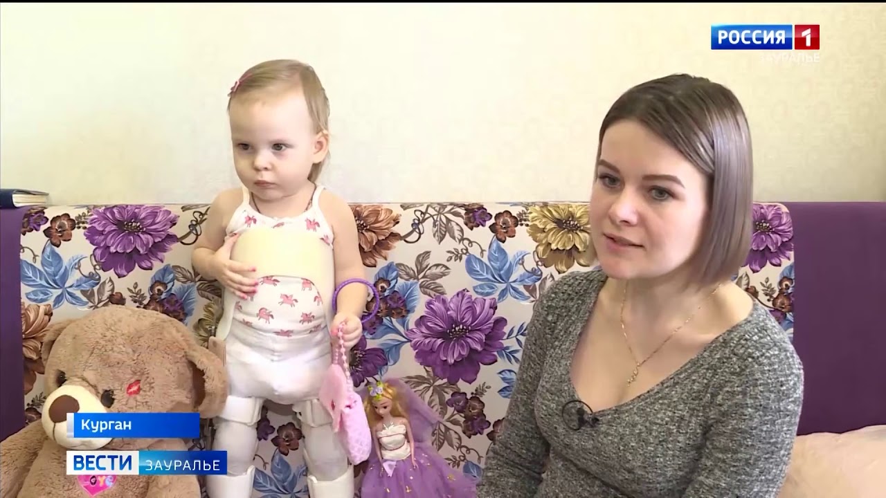Маша Бенюк, полтора года, спинальная мышечная атрофия
