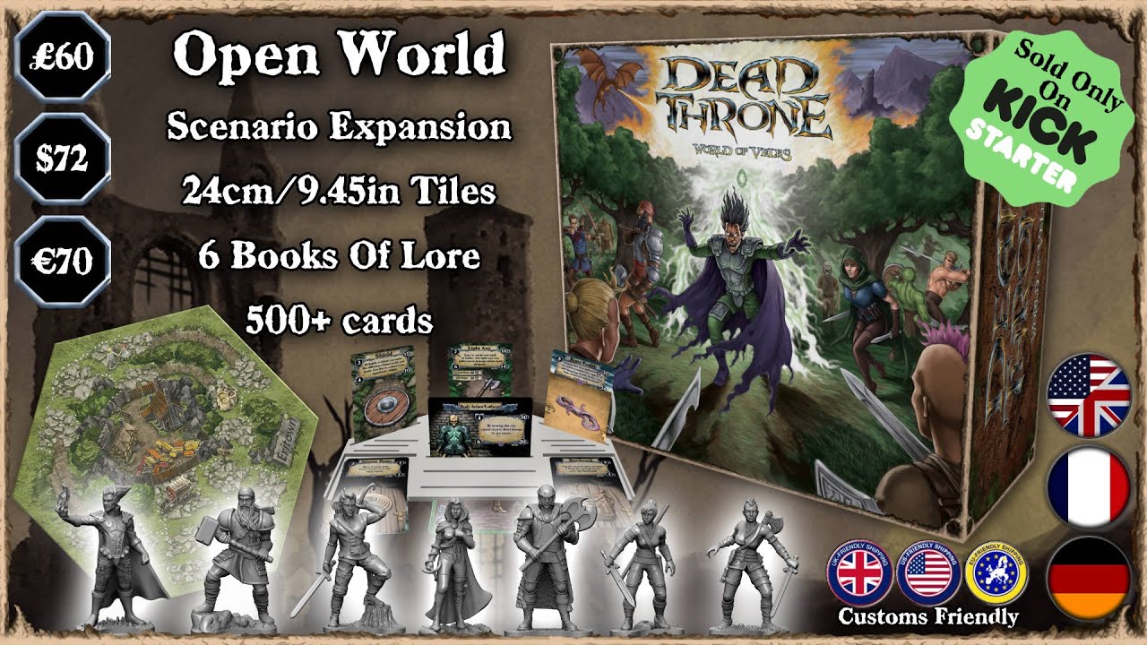 Dead Throne 2nd Edition Kickstarter Trailer