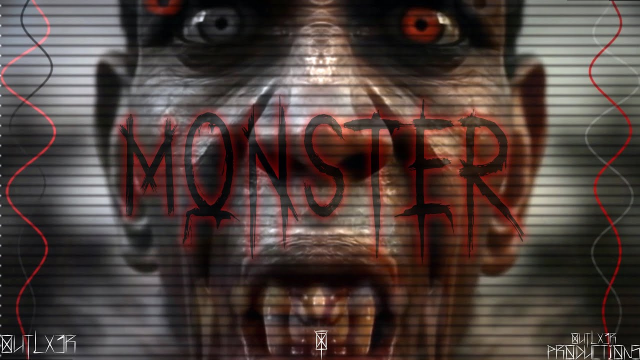 MONSTER- OUTLXER | Visualizer | Hip-Hop Beat - Phonk Beat - Boom Bap Phonk | Rap Beats | 200 bpm