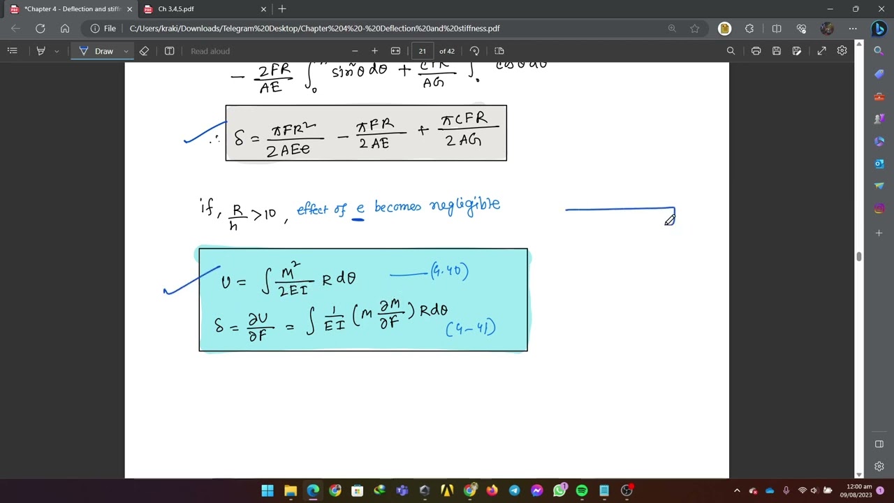 Chapter 4: Deflection and Stiffness L-2 ((Machine Design , ME 351 - BUET by Kanak - ME'19)