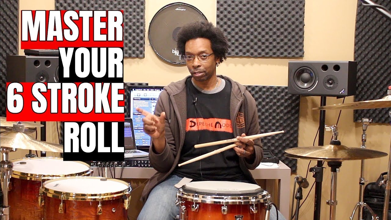 How To PRACTICE And MASTER The 6 STROKE ROLL - Pt.1