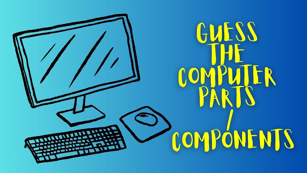 Can You Guess The Computer Parts by Picture? Computer Parts Quiz 💻⌨️🖱️
