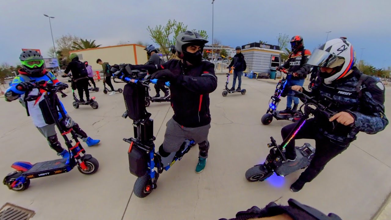 E-SCOOTER SÜRMEK - 24 / DAHA KALABALIK GÜNLERİMİZ OLUR İNŞALLAH