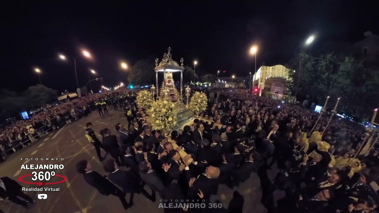 Virgen de Setefilla de Lora del Rio por Reyes Católicos. Magna Sevilla 4k en 360