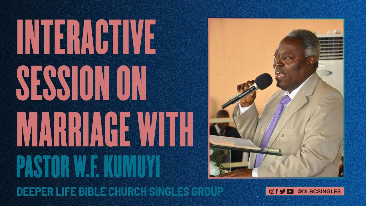 Questions and answers on Marriage with WF Kumuyi – MUST WATCH🔥