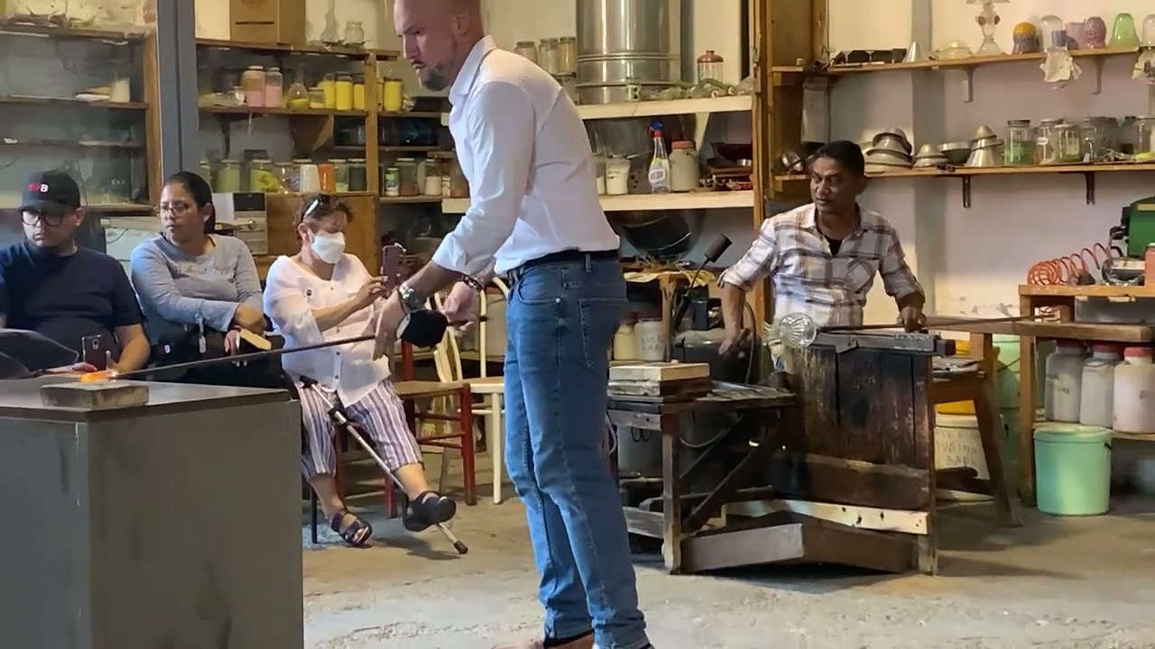 Murano dimostrazione lavorazione vetro