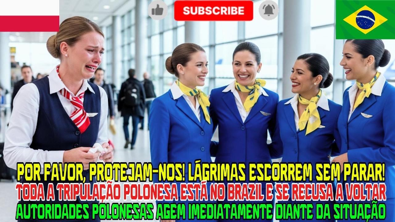 Tripulação polonesa no Brasil se recusa a voltar e autoridades entram em ação!