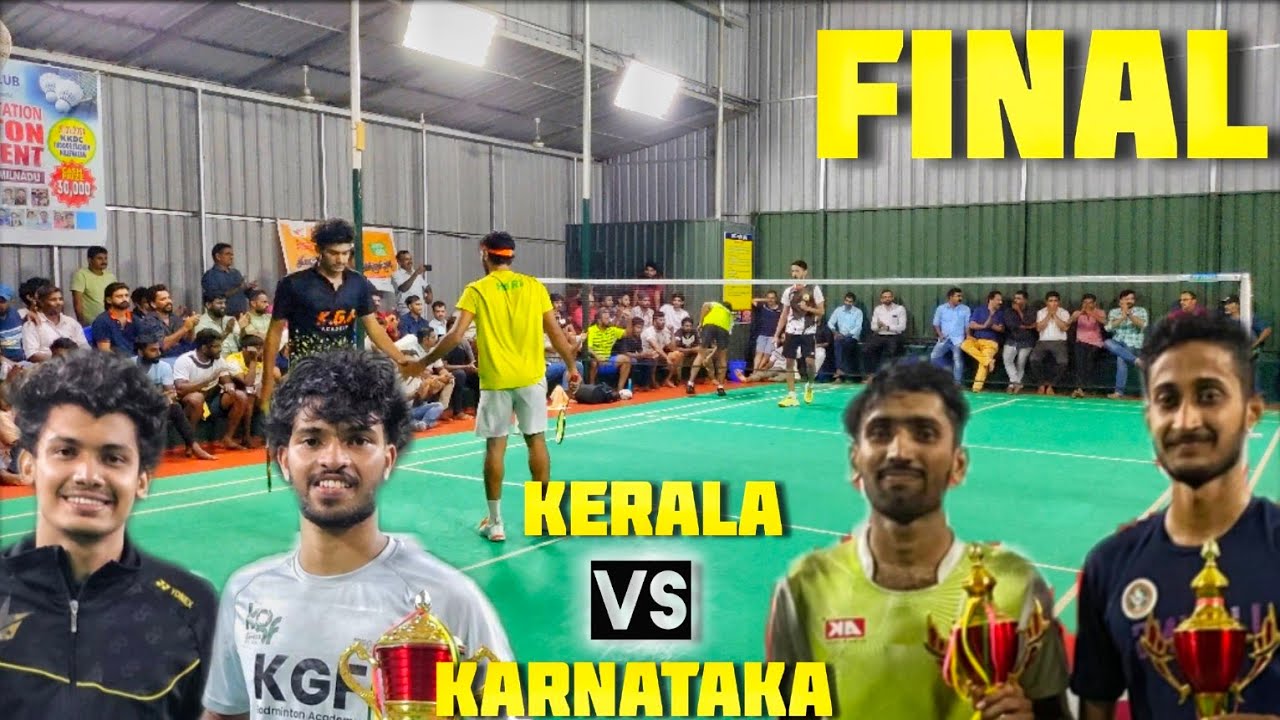 SHIJAS/HARI VS GAURAV/NOUSHAD | South Indian Open Invitation Badminton Final - KKDC Shuttle Club