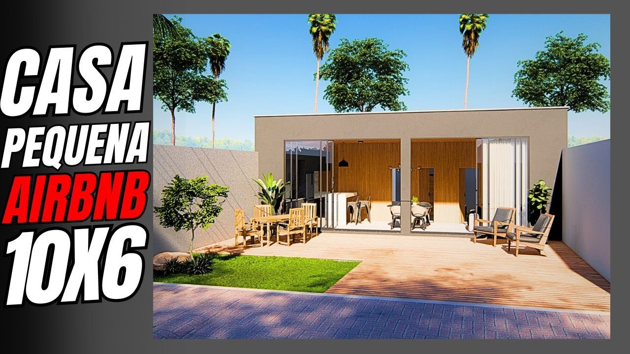 CASA PRA AIRBNB / Edicula minimalista de 60m²