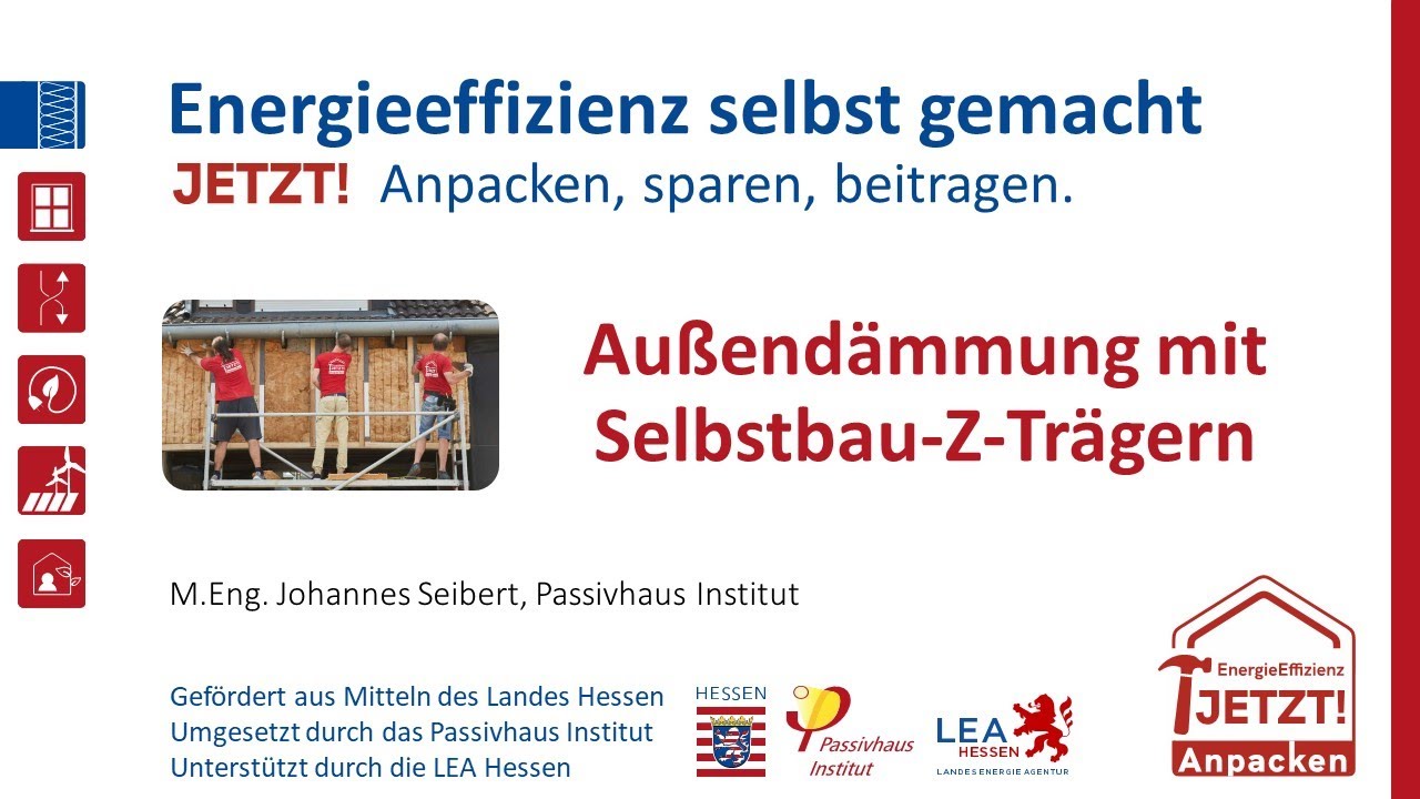 DIY-Außendämmung mit Selbstbau-Z-Trägern